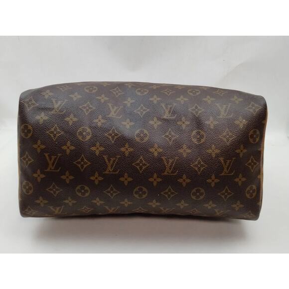 Louis Vuitton LV Hand Bag Speedy 35 Brown Monogram - Picture 5 of 9